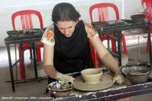 And one more example of I have in Russian:I have a pottery skill - У меня есть навык гончарного дела.
